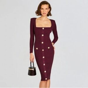 NWT Retrofete Sadelle Knit Sweater Dress!